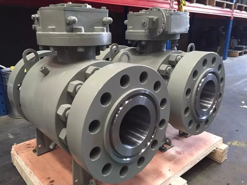 ANSI 3 Pieces Forged API Full Bore/Reduced Borestainless Steel Trunnion Ball Valve F51/F53/F11/F22/F304/F316