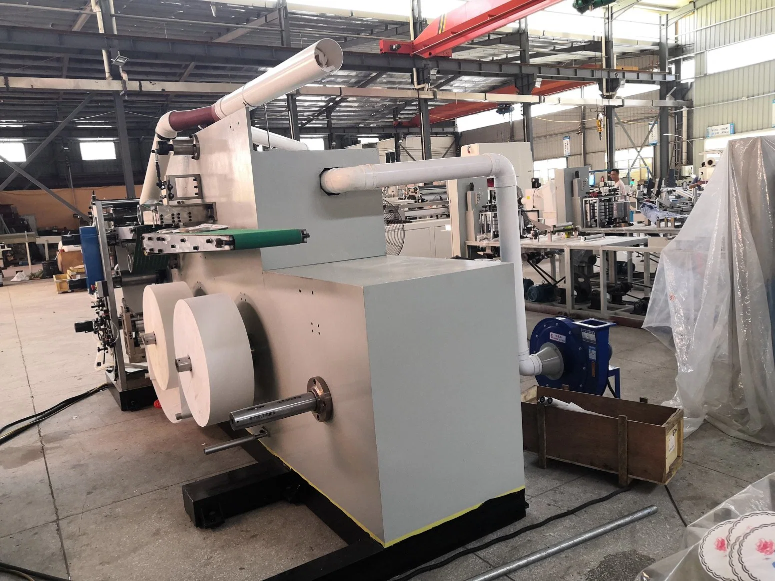 Automatic Cutting Printing Paper Cup Coaster Tray Machine in China