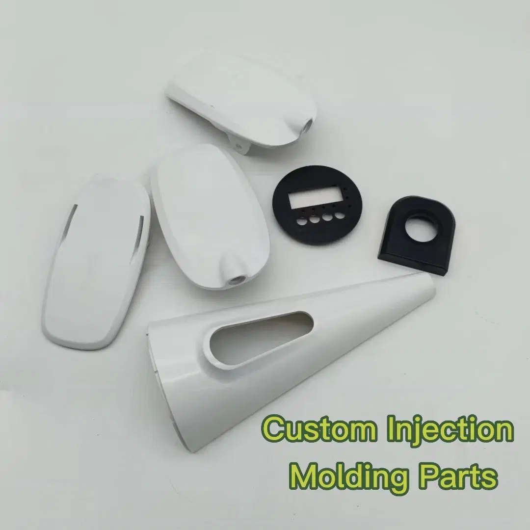 Customized New Design LED Lamp Spare Parts Light Cover Plastic Injection Products