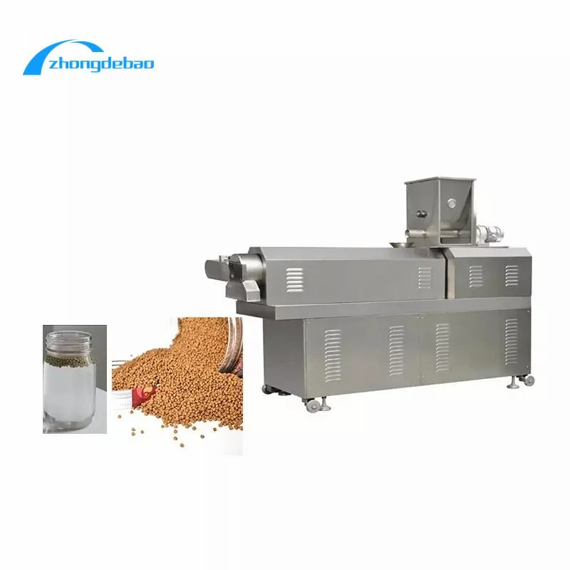 Kommerzielle Edelstahl Hochwertige Pet Feed Verarbeitungsmaschinen Anlage Für PET Dog Cat Food Extruder Machine Line