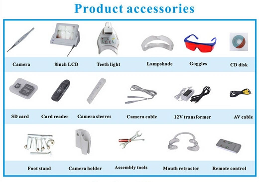 Multifunctional 8 polegadas LCD Dentes Sistema de branqueamento dos produtos dentários