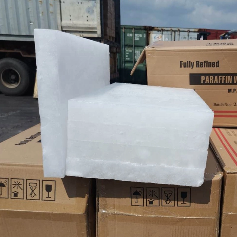 Solid Fully Refined Bulk Paraffin Wax 54-56 for Candle Wax