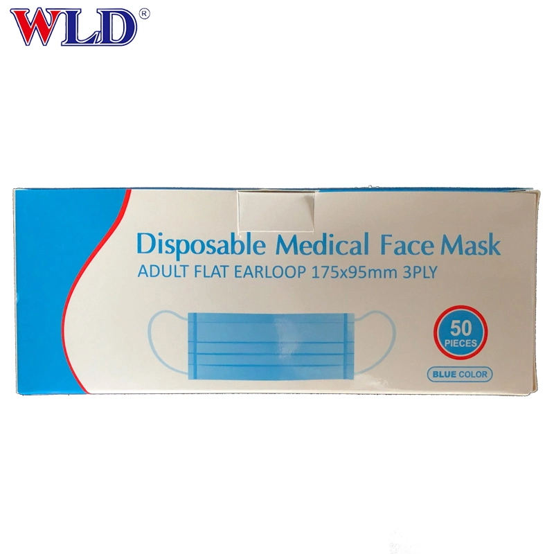 Disposable Medical Non Woven 3ply Face Mask