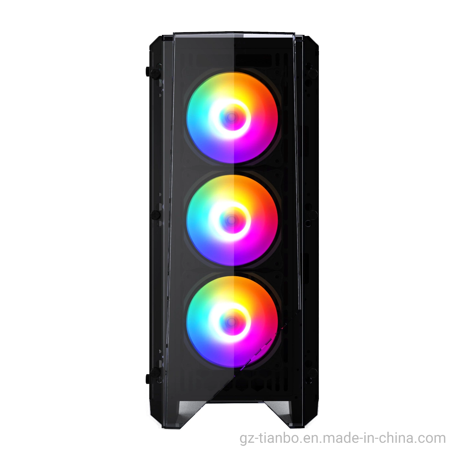 China Lieferant ATX MID Tower Gaming Computer Gehäuse Computergehäuse