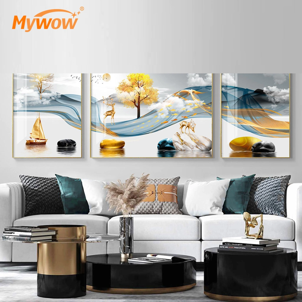 Modern Cancas Artwork Painting for Living Room Home Decor