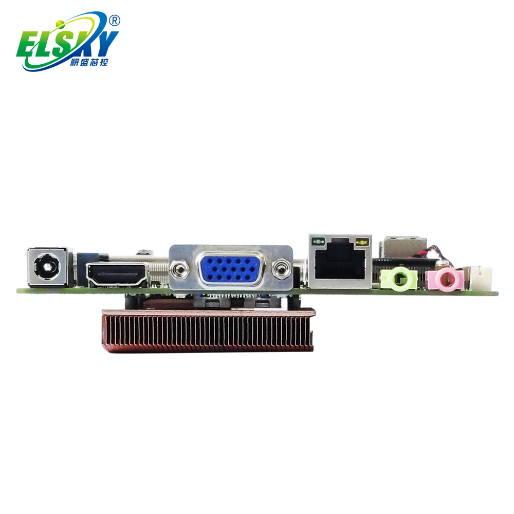 Elsky Nano-Itx Motherboard with CPU Broadwell 5th Gen Core I3-5010u 5020u DDR3 RJ45 LAN 4K Display Nano5f