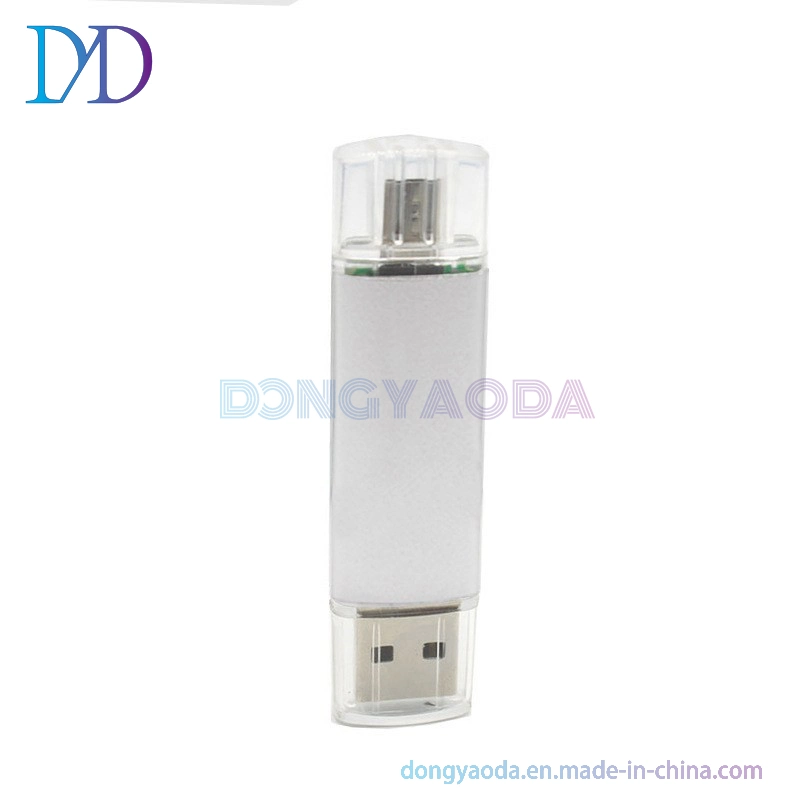 Metal USB Flash Drive / OTG Android Computer Dual-Use USB Flash Drive / Hot Gift USB Flash Drive