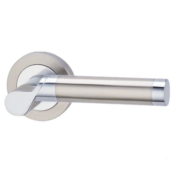 Door Locks Hardware Aluminum/Zinc Alloy Split-Type Handle Round Rosette Door Handle