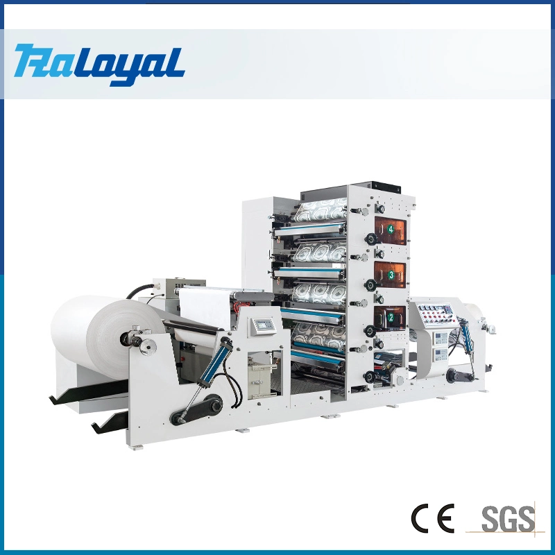 High Speed Sheeter Flexo Printing Machine for Label Sticker /Thermal Barcode Label / Self-Adhesive Tag Paper/ Packaging Bottle Label with Factory Price