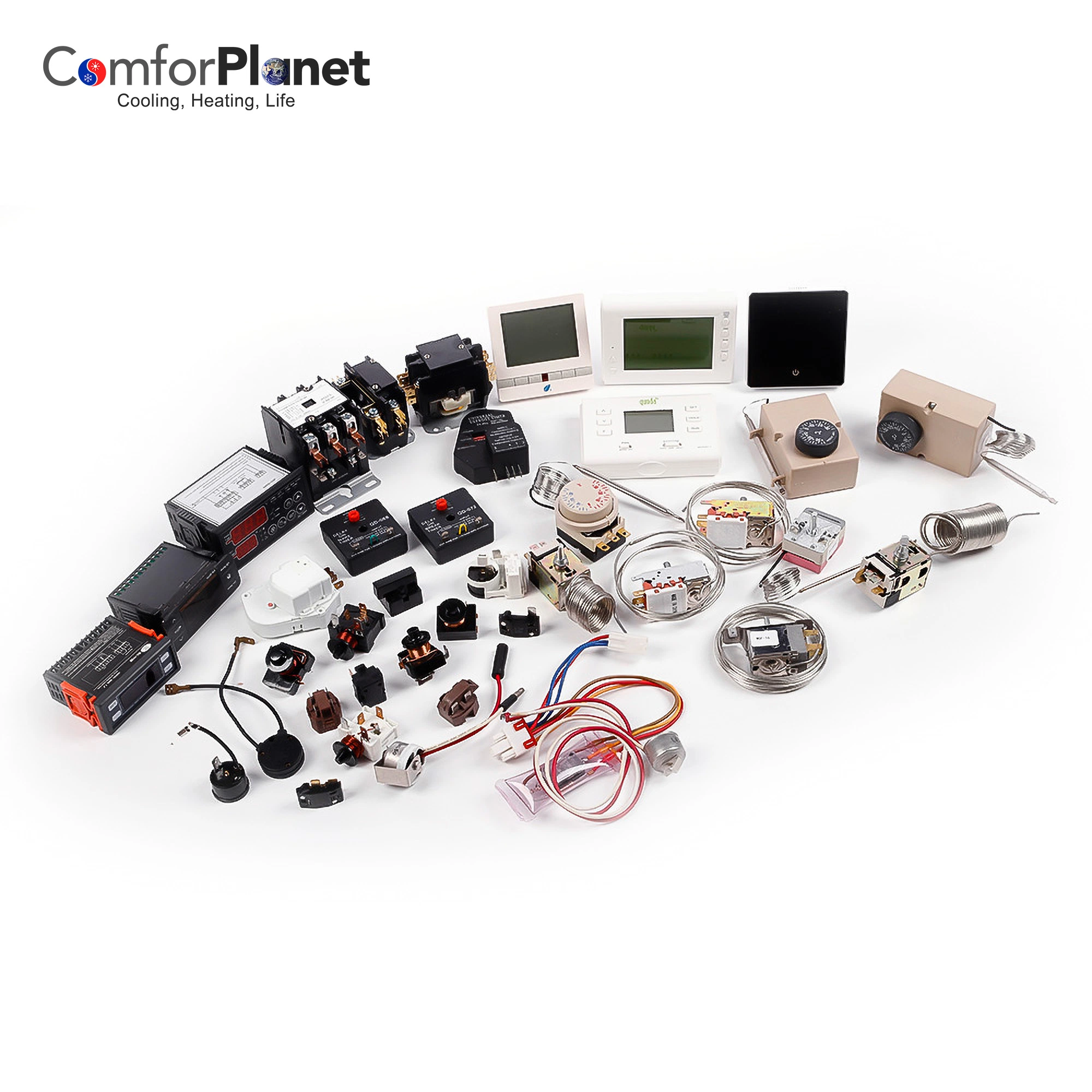 Termómetro Infrarrojo de piezas de equipos de refrigeración inteligente Controlador de temperatura termostato ambiente Digital LCD para aire acondicionado