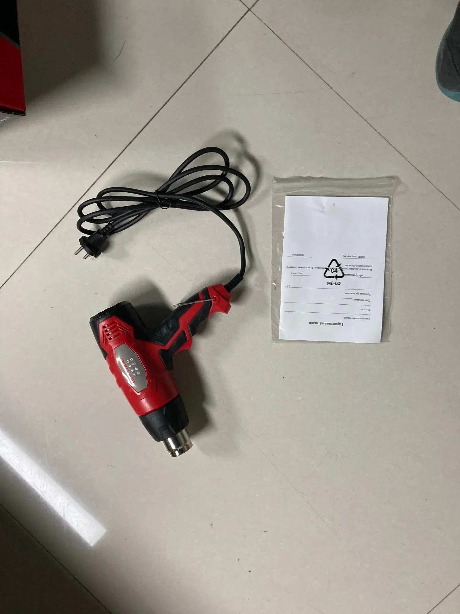 Efftool High Temperature Powerful Hot Air Gun Hg-Jr36b Hand Tool