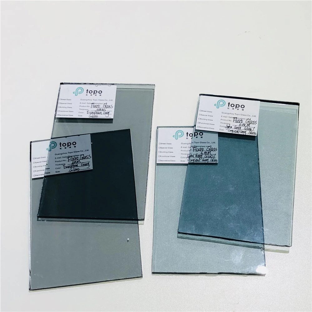 Dark Gray / European Gray Construction Glass with Best Price (C-UG)