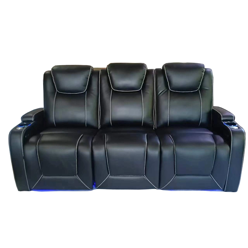 Luxury Home Theater Sofa with Multimedia Function Recliner for Living Room