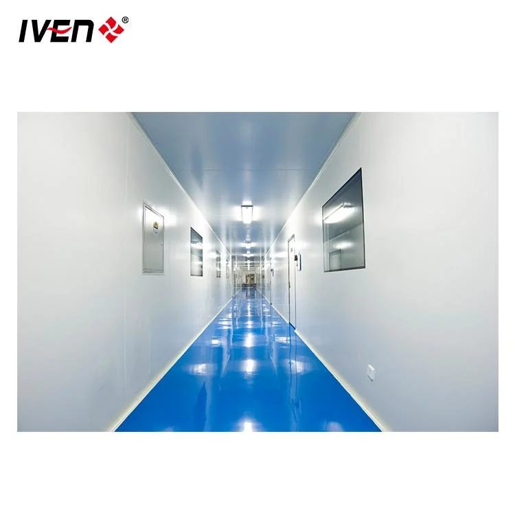 Monitored Sealed Sterile Environment for Pharmaceuticals Modular Hospital Lab Equipment Grade Pharmaceutical Cleanroom