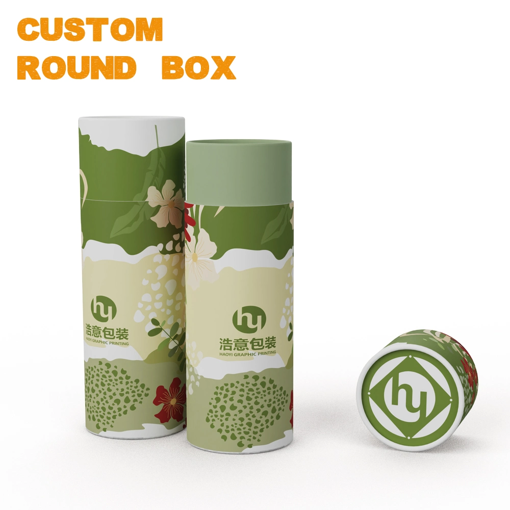 Packaging Boxes for Customized Tea Jar and Mini Perfume Tube Paper Box