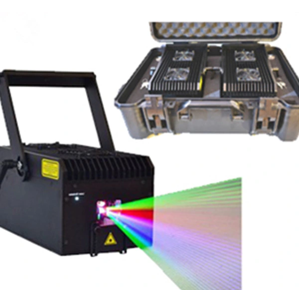 Full Color RGB 4000MW Music Laser Show Lightings