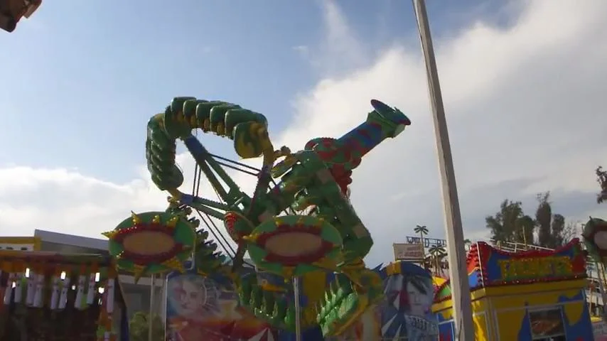 Children Playground Stimulate 16 People Flying Horse Amusement Park Equipment