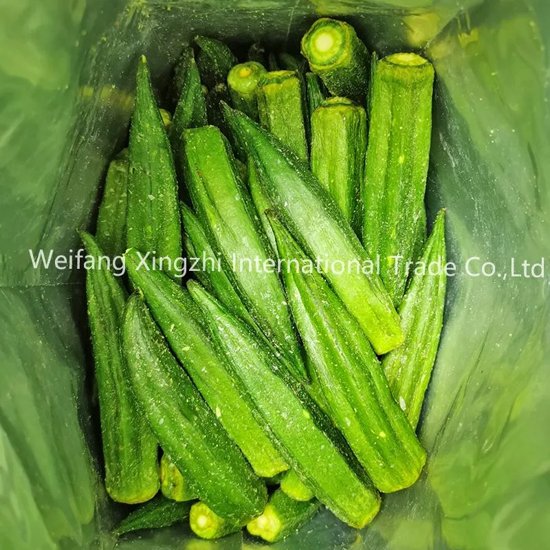 Gros faible teneur en gras légumes secs sains VF Okra