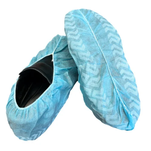 Shoe Covers Disposable, Non Slip Nonwoven Boot Covers 50 Paires