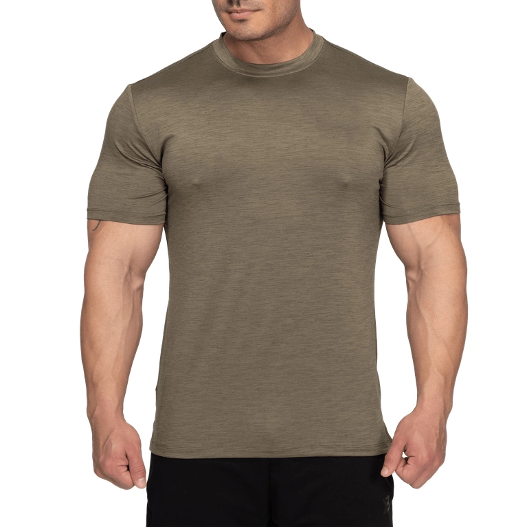 Wholesale/Supplier Blank Muscle T Shirts Dri Fit Mens Running Shirts