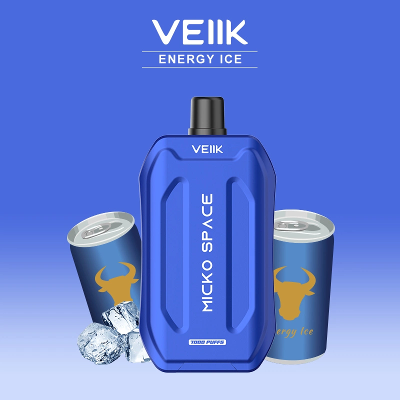 Latest Design Veiik Disposable/Chargeable Pod 7000 Puffs E Cigarette Micko Space Disposable/Chargeable Vape