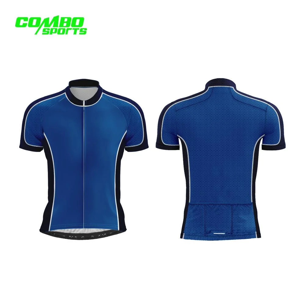 Custom Bike Jersey Sublimation Print Team Logo Elasticity Breathable Cycling Uniform Set Unisex Cycling Wear