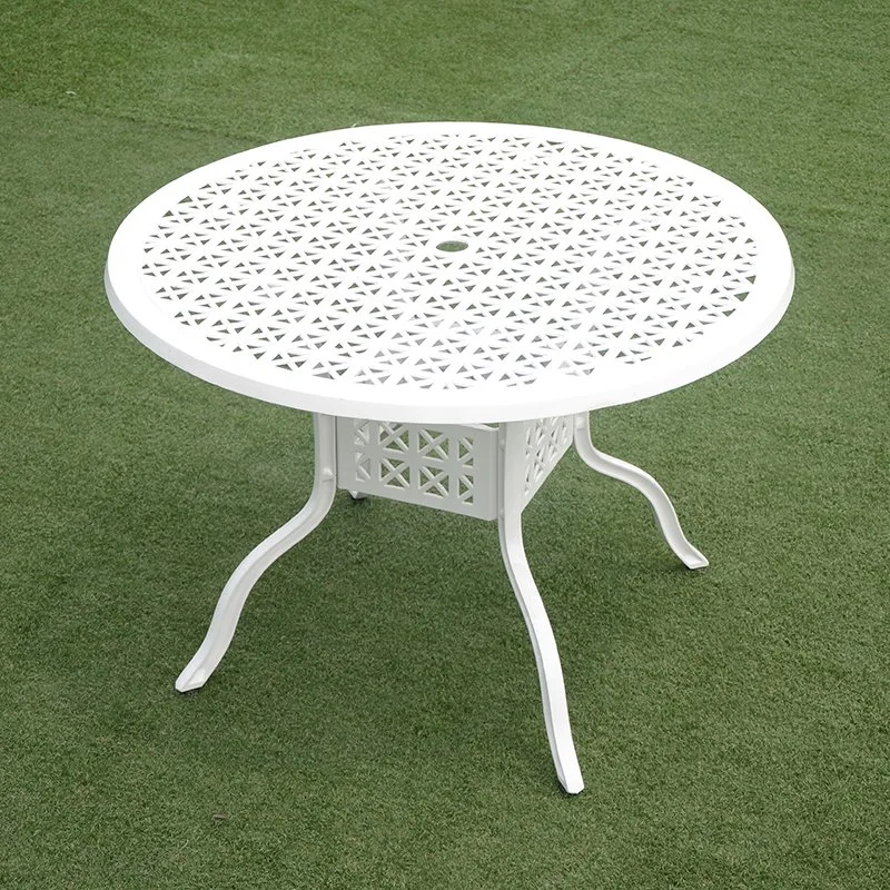 Cast Aluminum Patio Furniture Outdoor Garden Furniture Padova Round Dining Table