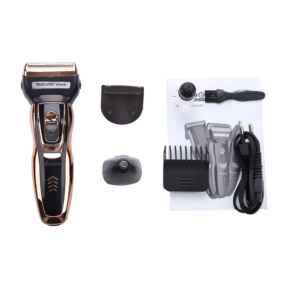 Eléctrico profesional Peluquería Cabello Clipper recargable Cabello Trimmer pantalla digital Cortador de salón