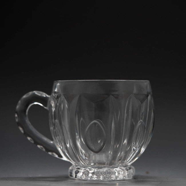 Clear Borosilicate Glass Juice Milk Mug Tea Cup Glass Frosted Coffee Mug