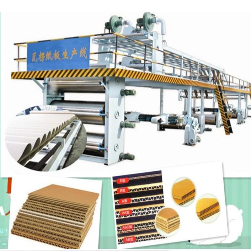 Carton Machine-Corrugated Cardboard Making Assembly Line