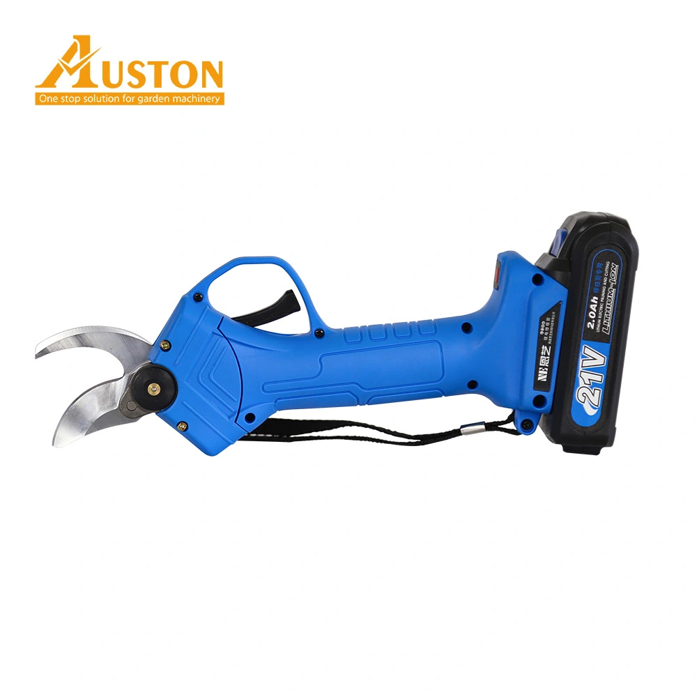 Lithium-Powered Cordless 21V Garden Scissors Electric Tree Pruning Shears Electric Pruner