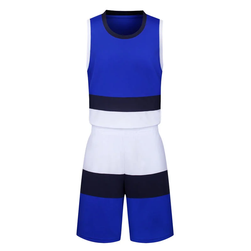 Horizontal Color Men's and Women's Outdoor Sports Suit Polyester Basketball Uniform Sportswear