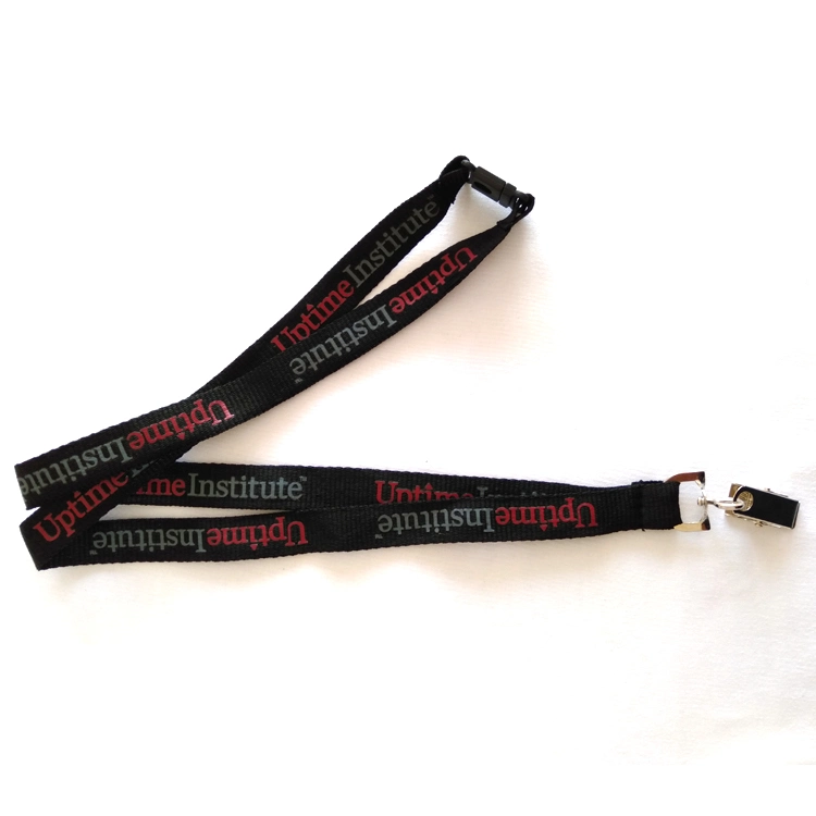 Factory Price Woven Lanyard Polyester Custom Image Ribbon