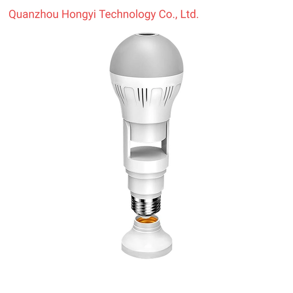 Hot Qearim V380 PRO HD 1080P 2021 New Item LED Light Bulb Wireless WiFi Smart IP Camera 360 Degree