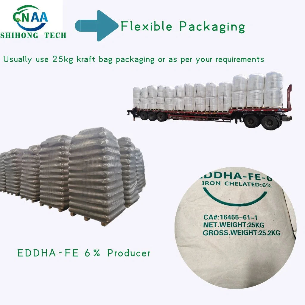 Iron Chelate EDDHA Fe 6% Agricultural Use Fe EDDHA Fertilizer Pgr