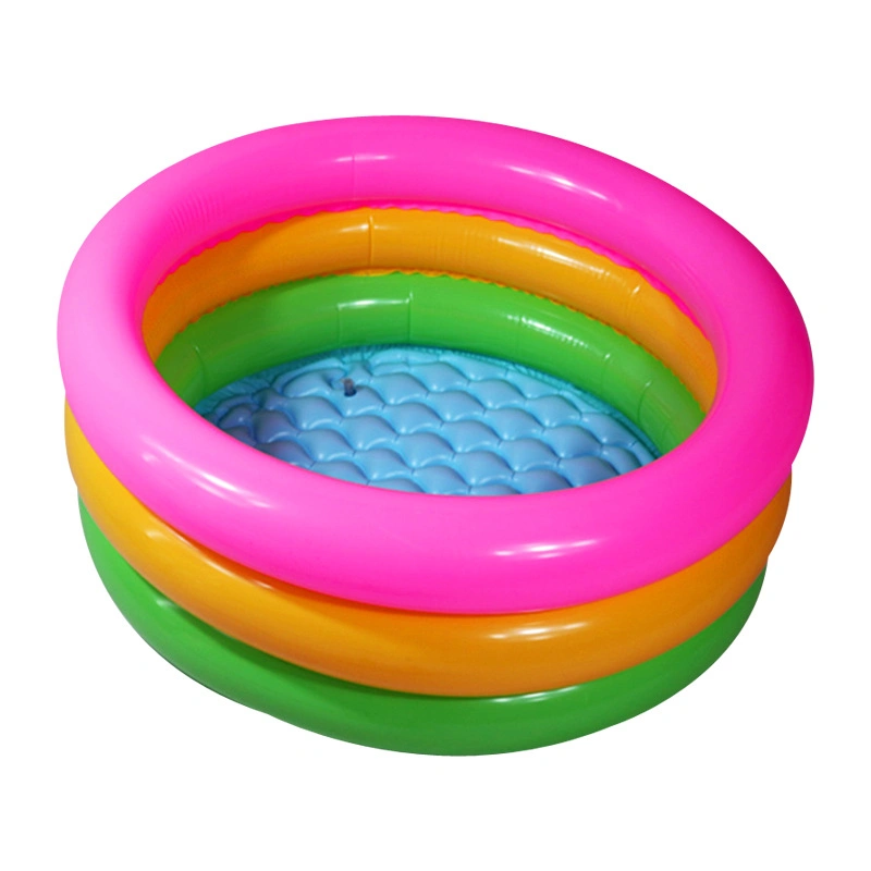 Colorful Three-Ply Inflatable PVC Eco-Friendly Paddling Pool for Kids