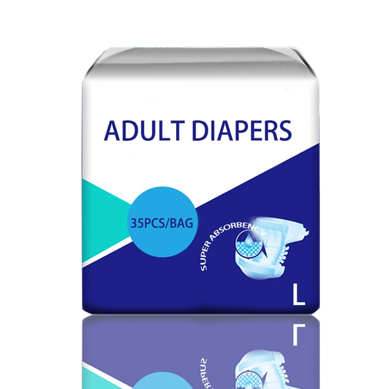 High Weight Good Quality Elastic Waist PP Tape Disposable Adult Diapers for Adults