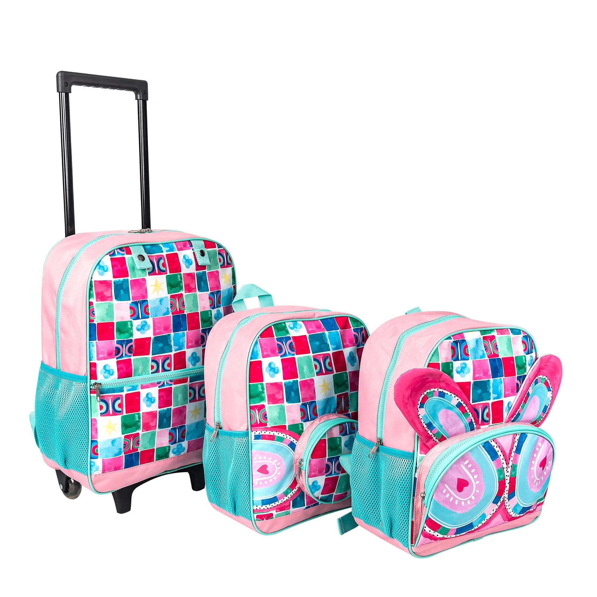 2023 Neue Mode Schmetterling Trolley Schultaschen