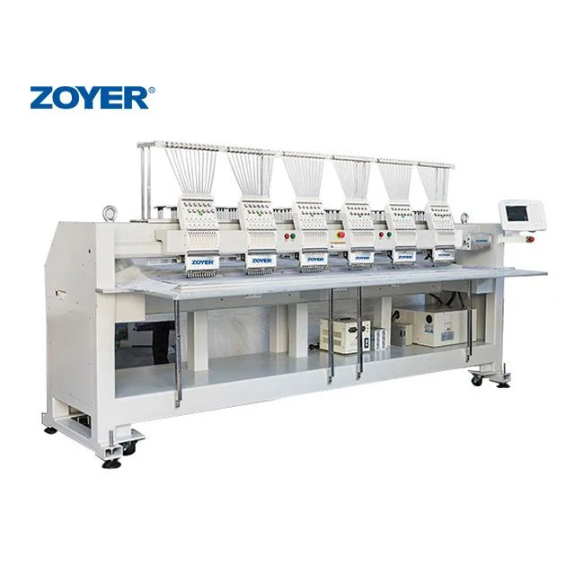 Zy-Em1206f Zoyer High Speed Computer Stickerei Maschine Sock Sequins Gerät