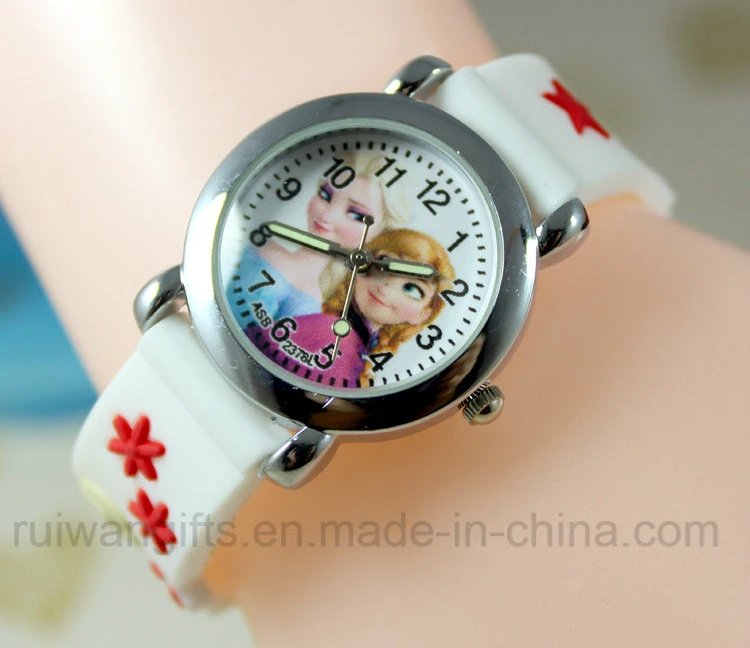 Wholesale/Supplier Child Watch with Cartoon Frozen Design for Kids Watch