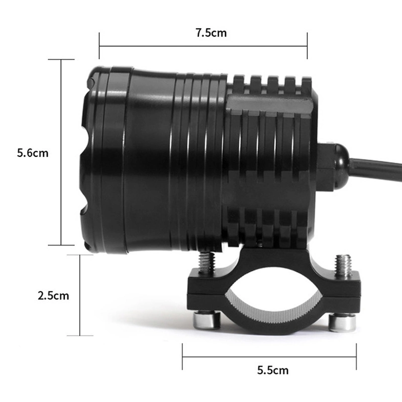 Las luces de color dual de 15W 3 modos Alta / Baja las luces de trabajo de la viga con lentes resistentes al agua