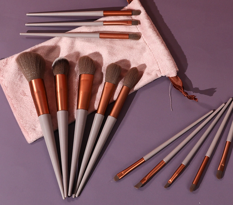 Student Parity 13 Loose Powder Foundation Brush Repair Capacity Eye Shadow Brush Blush Brush Full Set Makeup Brush