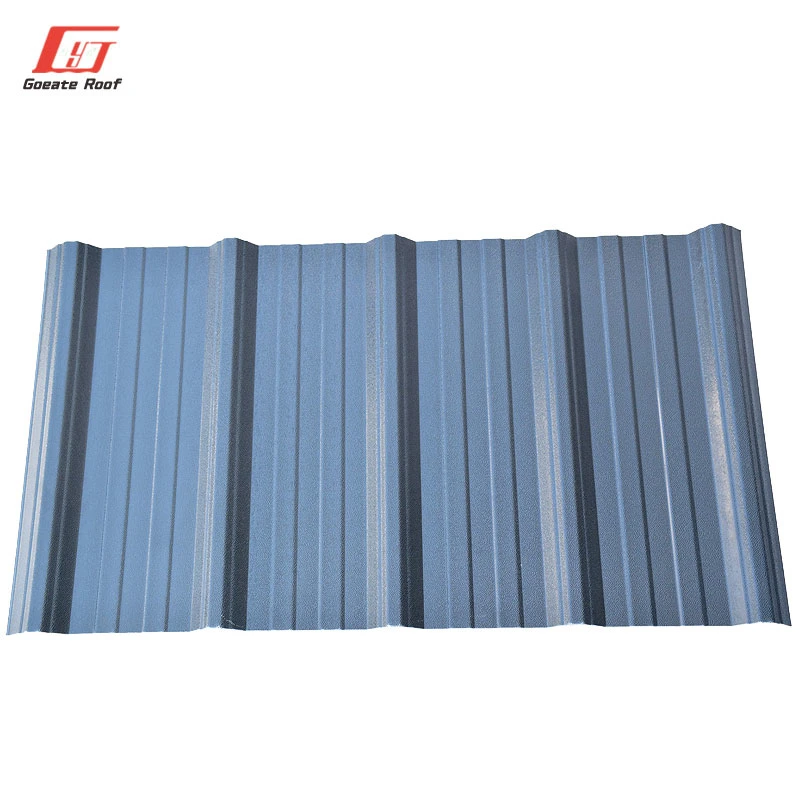 Grey Color 10 Years Warranty Corrugated PVC Roofing 2.0mm Apvc Roof Tile in Malaysia