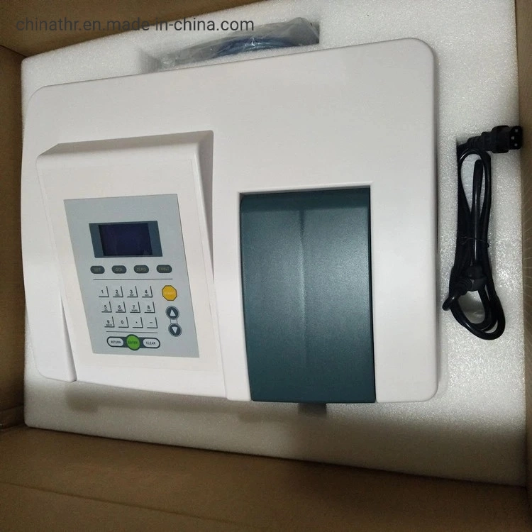 Visible Semi Automatic Spectrophotometer 1.8nm UV Chemetrics Biochemistry Spectrophotometer