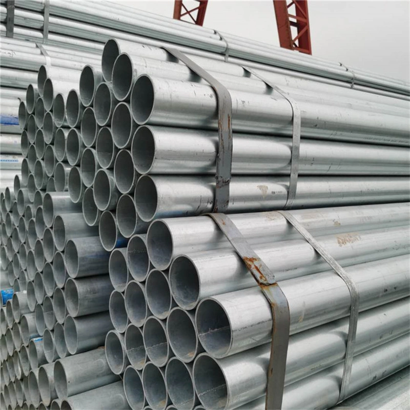 ERW Hot Dipped Galvanized Round Steel Pipegalvanized Pipe Weight Per Meter