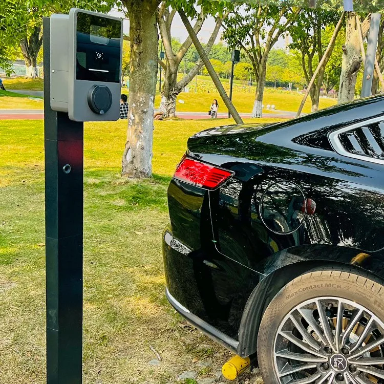 7kw Wallbox Charger Untethered for Electric Vehicle Charging Station