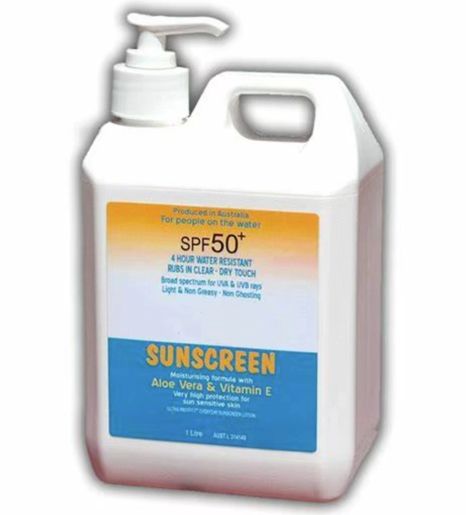 Armor Sunscreen Pump SPF50+ 1L UVA/UVB Broad Spectrum Protection