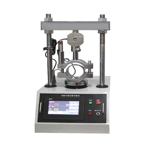 Marshall Stability Tester for Maximum Load and Flow Values of Bituminous Mixtures