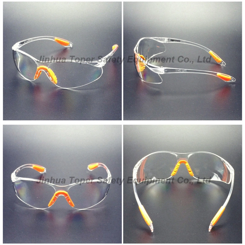 Ce En166 Certification PC Lens Sport Safety Glasses (SG102)