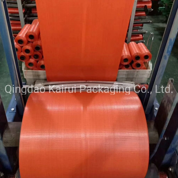 China Factory Supply PP Woven Tubular Polypropylene Fabric